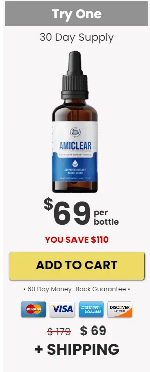 AmiClear - 1 bottle pack