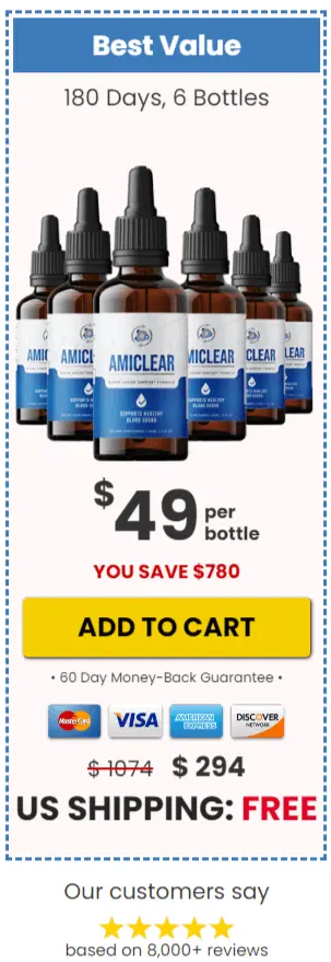 AmiClear - 3 bottle pack